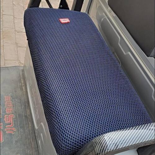 通用电动三轮车座套夏季通风3D防烫快递环卫拉货电瓶车凉爽坐垫套