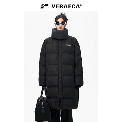 VERAFCA冬日协会立领长羽绒服