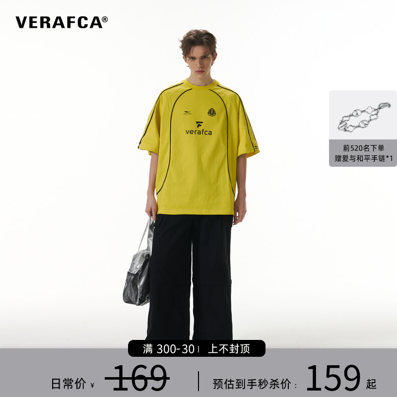 VERAFCA短袖美式运动T恤