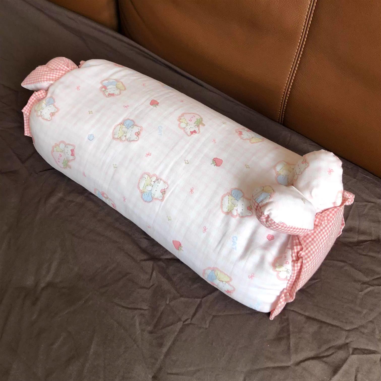 hellokitty全棉双层纱荞麦枕芯枕头养生枕保护颈椎助睡眠舒适可爱