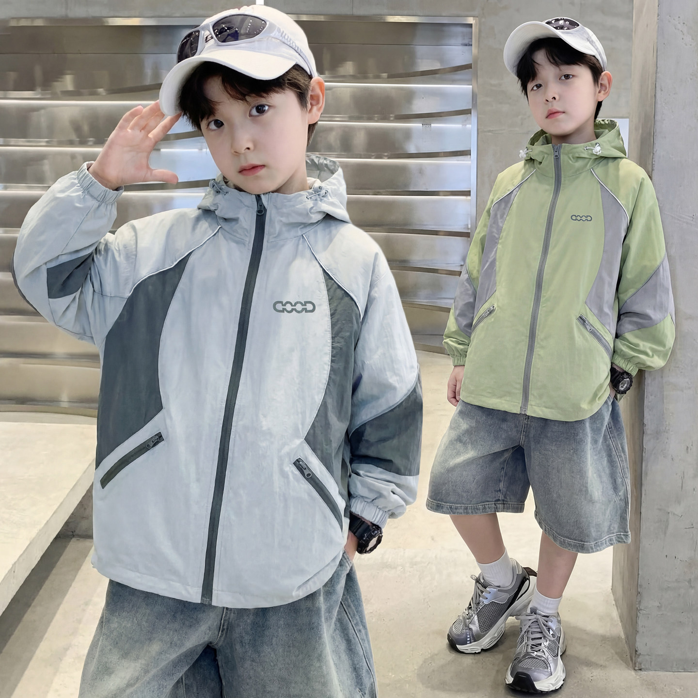 男童防晒衣儿童轻薄外套2026新款夏季夏装男孩洋气皮肤衣空调衫