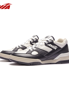 AVIA爱威亚855L明星同款白黑轻量化复古潮流球鞋男女同款缓震鞋子