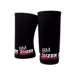 B泽 BMZER力量举超硬护套膝盖硬拉深蹲大力士健身训练inzer护膝