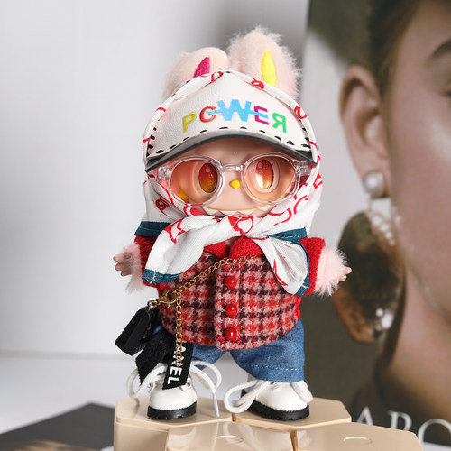 【仅售娃衣】GD权志龙明星17cm/38cm/58cm拉布布大天使小香风娃衣