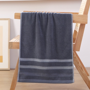 毛巾全棉男士专用洗澡毛巾纯棉加长加大号洗脸家用擦脸手帕巾擦汗