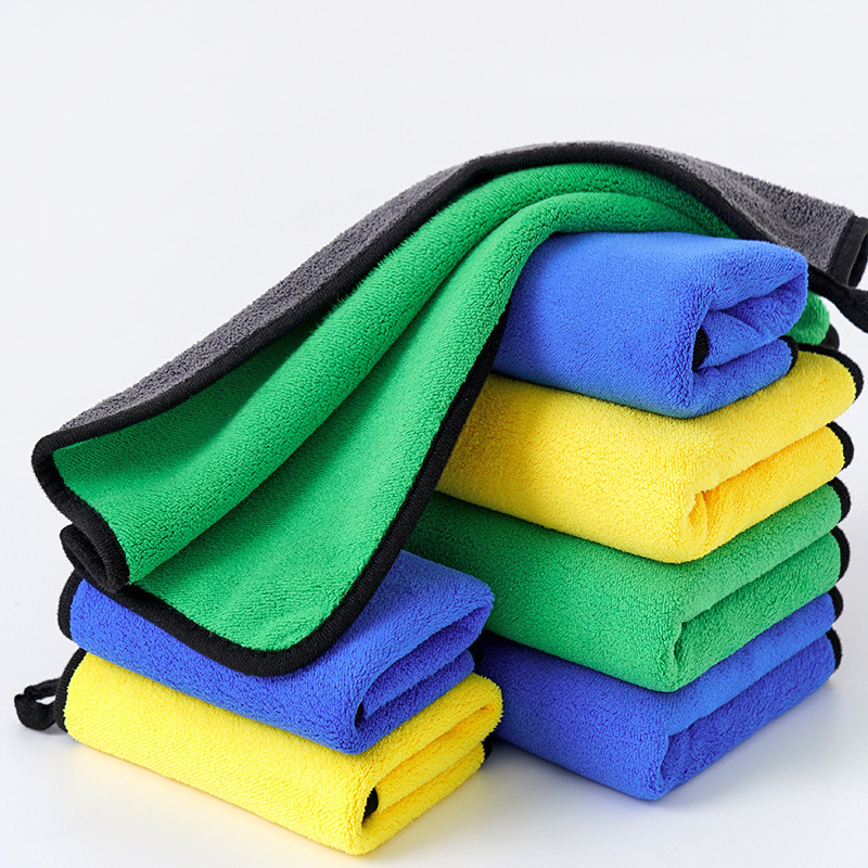 洗车毛巾擦车布专用大号吸水加厚不掉毛抹布超细纤维内饰车载刷车