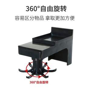 旋转用品物件免打孔厨房挂钩可伸缩置物架浴室门后小收纳挂架勾子