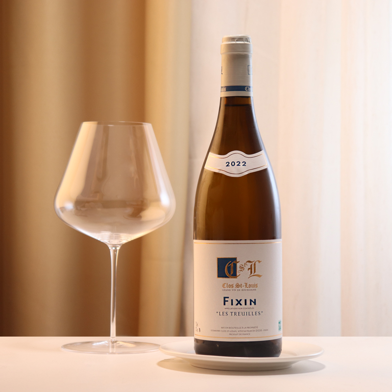 法国勃艮第圣路易酒庄夜丘产区菲克桑村级腾跃园霞多丽干白葡萄酒
