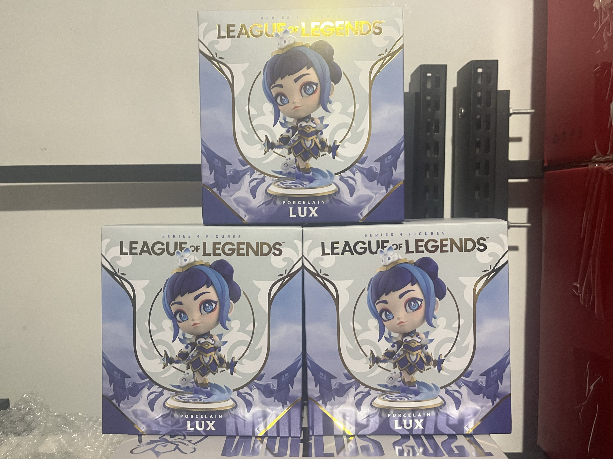 英雄联盟 lol 青花瓷拉克丝 手办套装