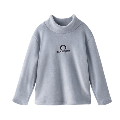 儿童加绒加厚保暖上衣妙当当保暖