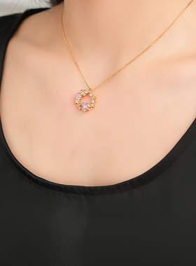 堤喜925银纯银蛇骨链项链