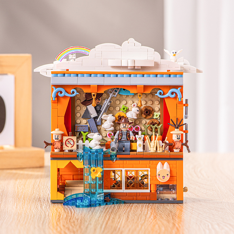 俐智LOZ积木秋季剧场小