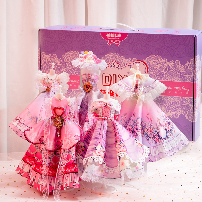 儿童服装设计手工diy女孩