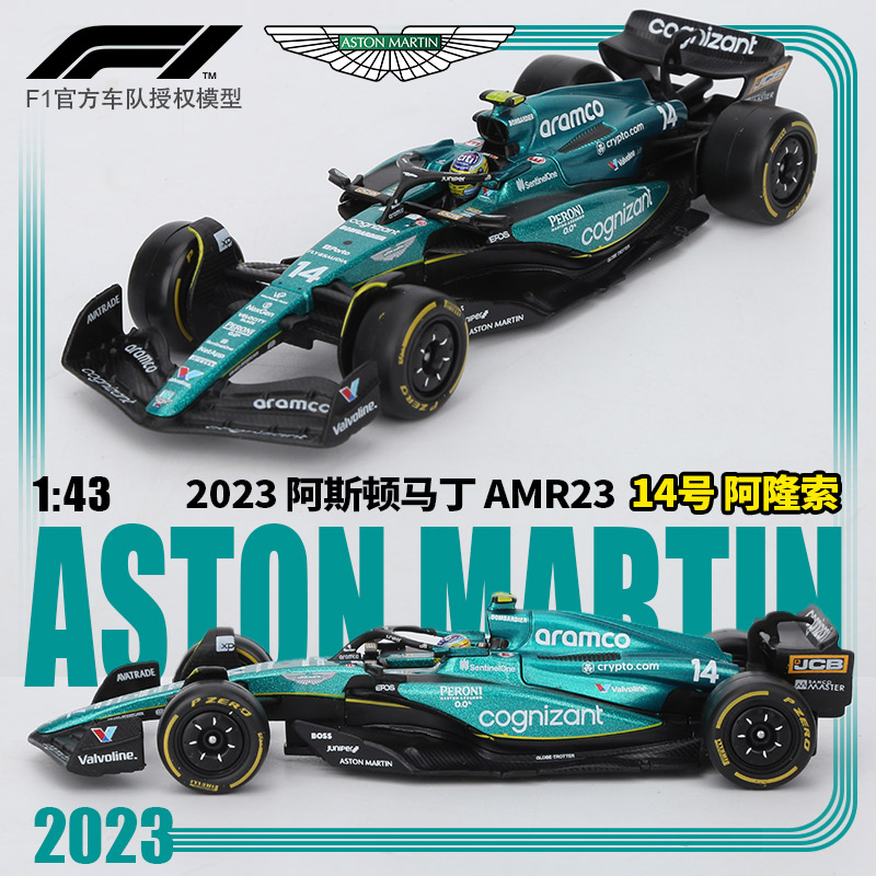 143阿斯顿马丁F1模型仿