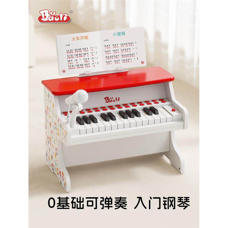 宝丽儿童钢琴玩具入门多