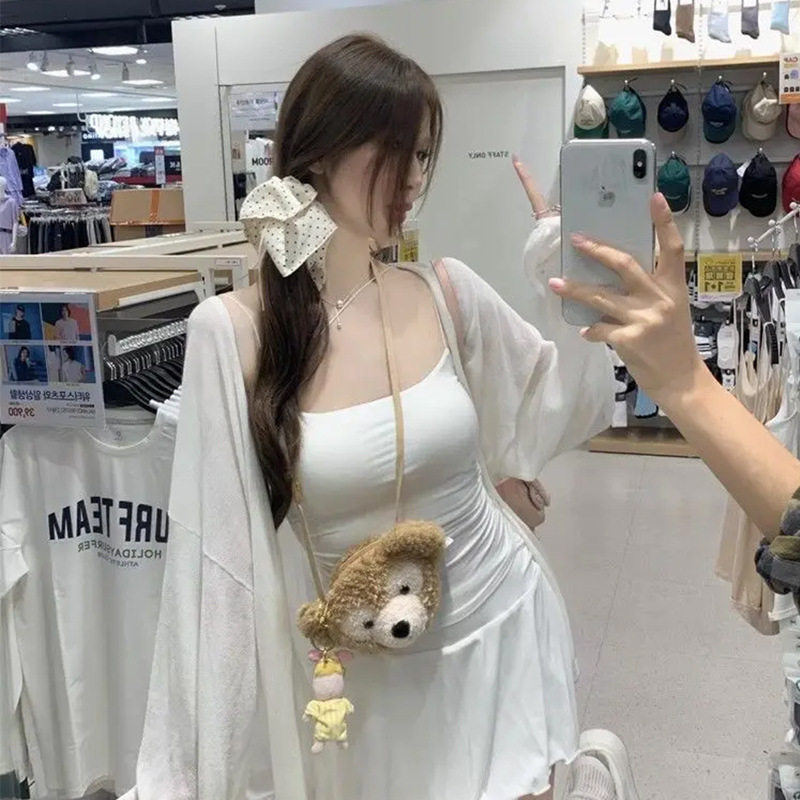 夏季防晒薄款针织开衫韩