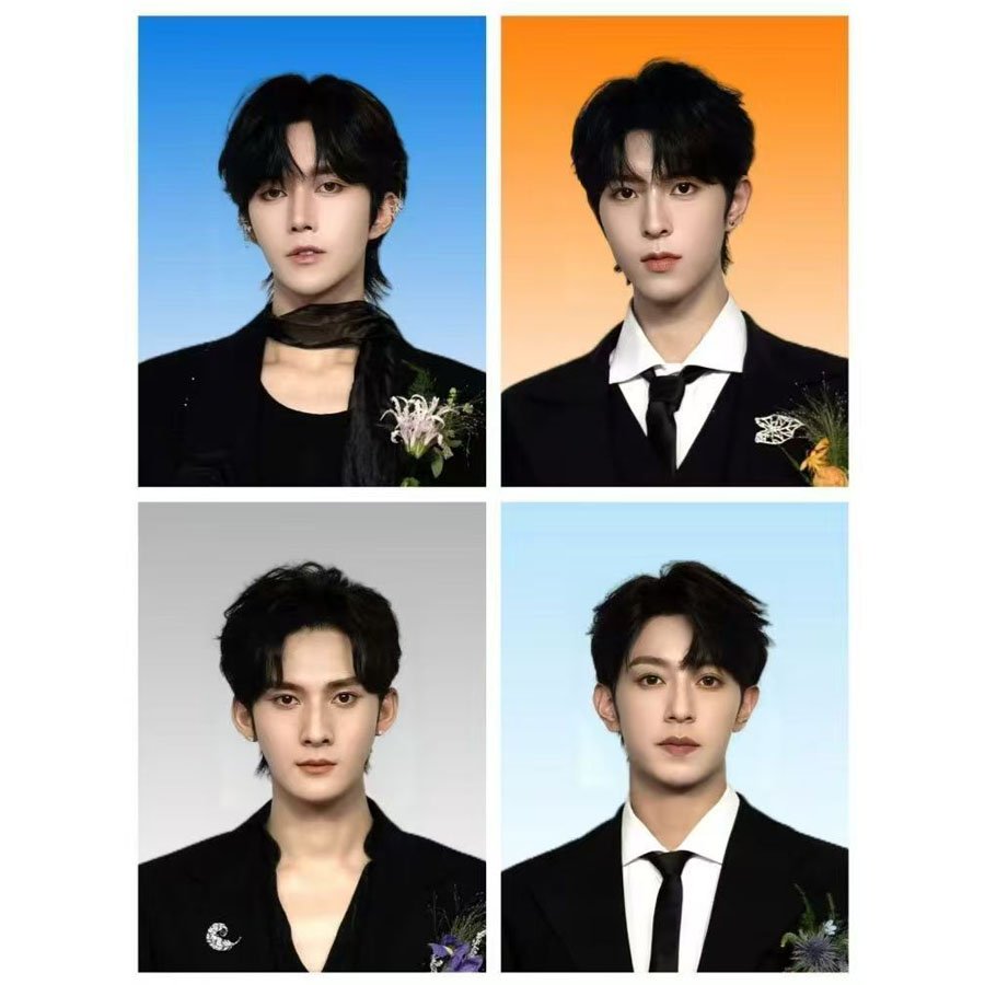 新款desire4周边自印黄星邱鼎杰李沛恩江衡高颜值3寸物料送友小卡