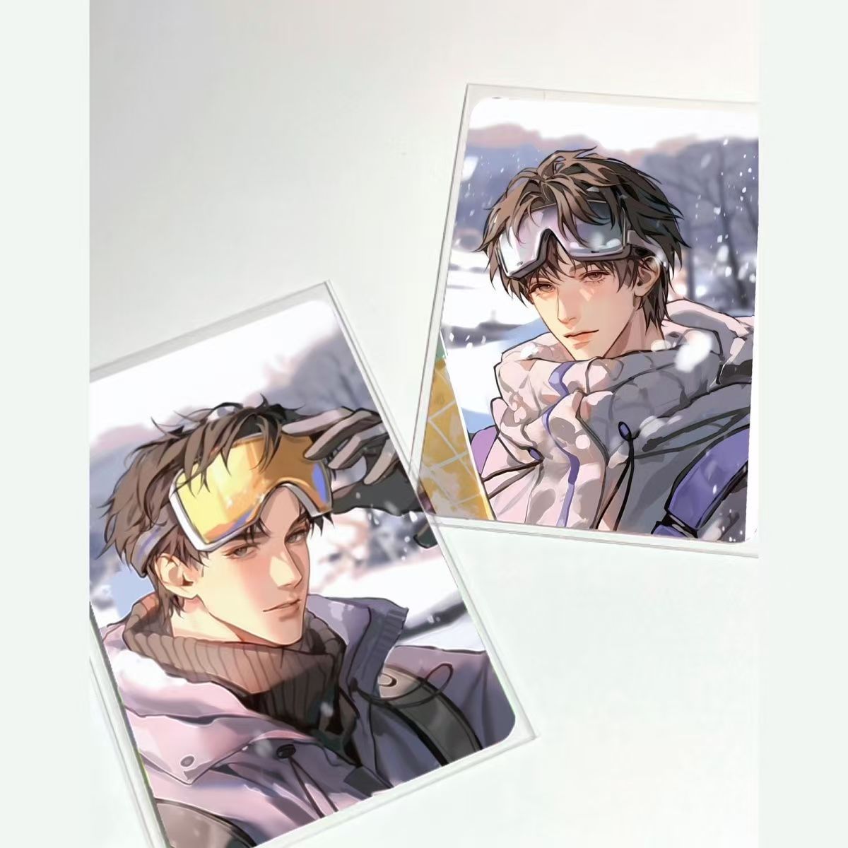 新款奇洛李维斯回信周边三寸圆角小卡卡片自制周边赵声阁陈挽自印