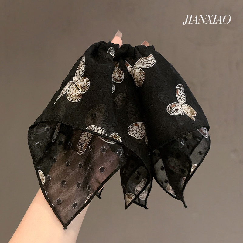 新款高级感中式复古印花超大双层方巾盘发圈气质皮筋优雅耐用头绳,饰品/流行首饰/时尚饰品新,发饰,淘宝优惠券,粉丝福利购,淘宝优惠卷