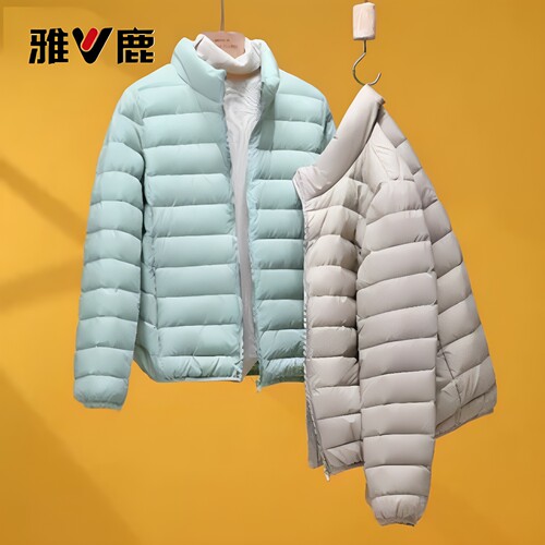 yaloo/雅鹿轻薄羽绒服女款立领