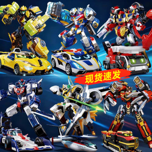 正版炫卡斗士3极速幻影重轨巨神变形机器人儿童玩具机甲模型4玄5W