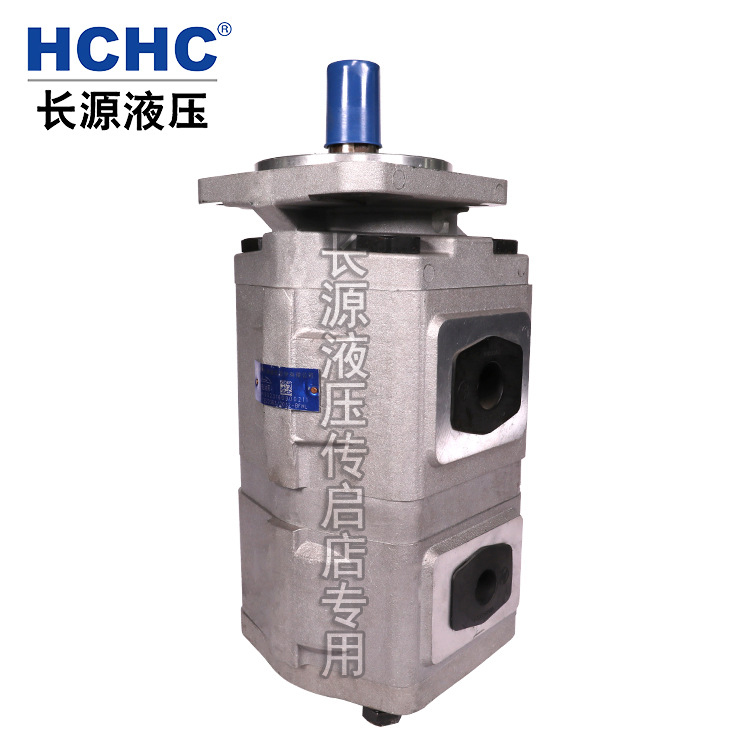 HCHC合肥长源液压齿轮油泵 CBZ2双联泵 合肥长源液压双联齿轮泵