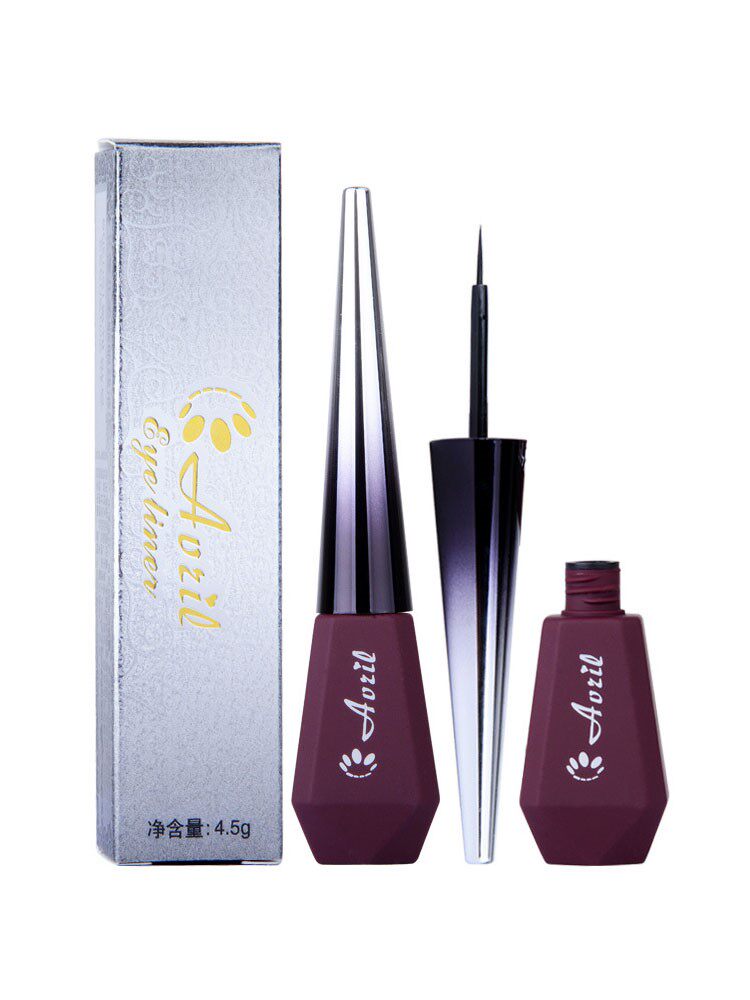 托皮卡眼线水笔水不晕染女新手持久游泳专用硬头细超细速干