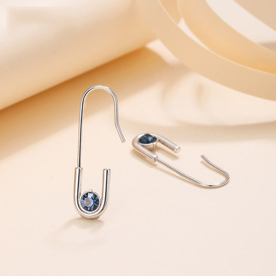 感网红元素2019采用耳环女耳坠个性新款潮施华设计洛世奇耳饰气质