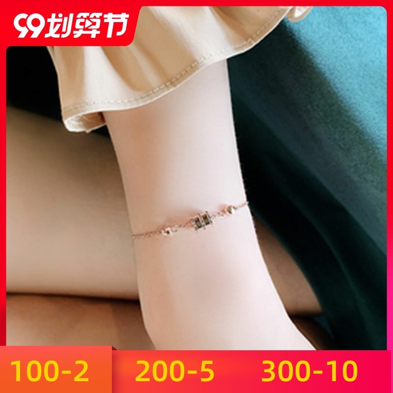 元素小蛮腰ins施华采用手链女纯银设计网红手轻奢饰品洛世奇小众