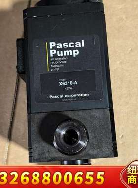 日本Pascal帕斯卡 X6310-A 气动液压泵，功能正常议价