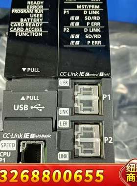 三菱PLC CPU模块R08ENCPU，成色如图，实物拍摄，议价