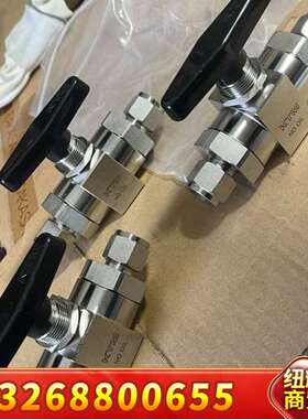 日本北村KTM球阀 1/2卡套球阀 高压球阀 316SS不锈议价