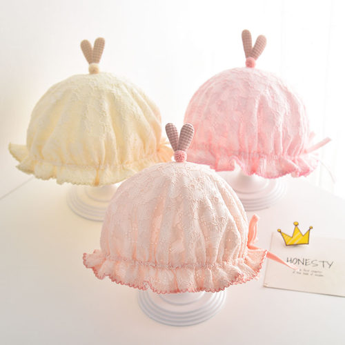 夏季薄款韩版可爱超萌遮阳帽子