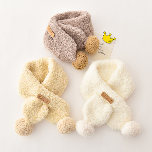 金顶冠旗舰店颗粒绒围巾