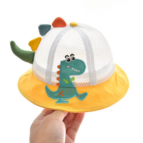 宝宝帽子金顶冠夏季薄款