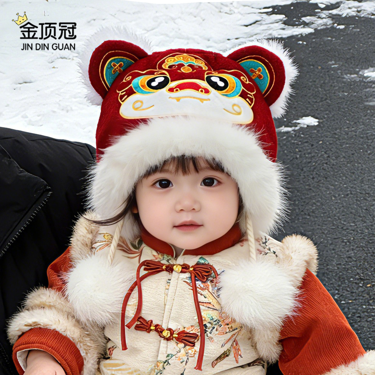 宝宝虎头帽子男童女孩秋冬季保暖加厚婴儿护耳帽子儿童红色毛绒帽,童装/婴儿装/亲子装,帽子,淘宝优惠券,粉丝福利购,淘宝优惠卷