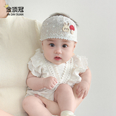 新生儿帽子夏季 胎帽可爱超萌小月龄宝宝纯棉护囟门帽婴儿发带 薄款