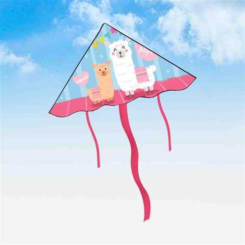 小羊驼可爱卡通潍坊风筝网红初学者儿童小号成人2021新款微风实用