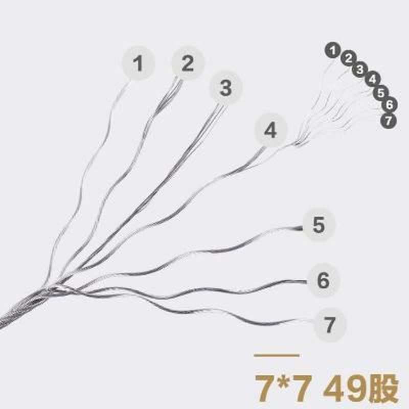 凉衣架钢丝绳 手摇升降衣架钢丝线通用升降手摇阳台晾衣架钢丝