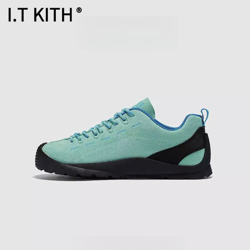 I.T KITH黑色男鞋2025新款冬季防滑耐磨登山运动工地干活工作男士