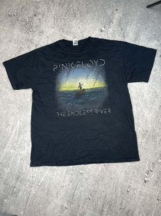 平克弗洛伊德PINK FLOYD美式古着Vintage短袖摇滚嘻哈乐队街头