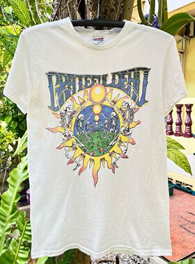 美式古着vintage Grateful Dead感恩至死休闲简约复古短袖高街T恤