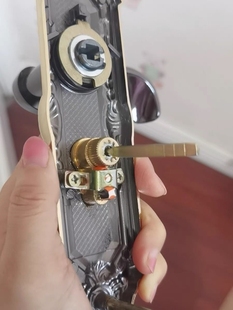 家用通用房门锁头配件门配件锁具卧室门锁芯插杆型锁体执手锁木门