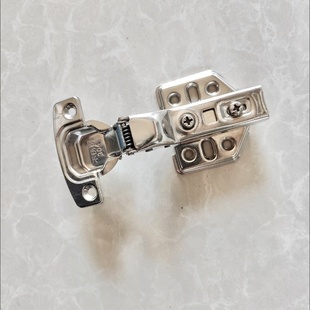 衣橱中弯柜子二段力飞机折页液压厨房折叠橱柜门阻尼缓冲弹簧五金