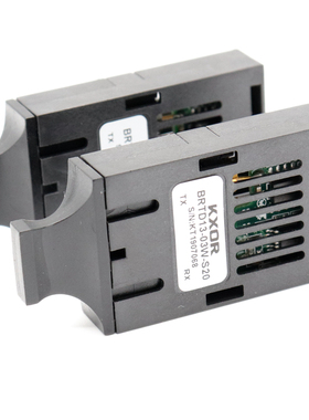 工业级百兆155M光模块SC口1X9双纤超低速TTL2M单模光收发一体AFBR-5803Z收发器光端工控机测试仪器用千兆80km