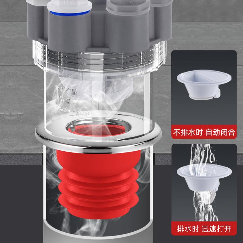厨房下水管三通洗菜盆排