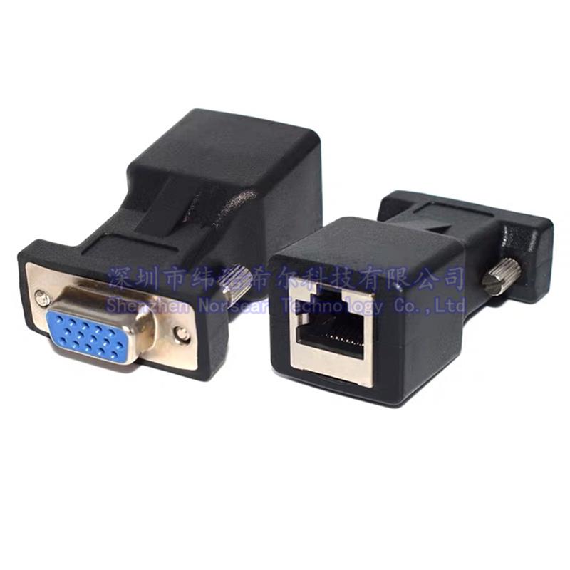 RJ45转DB91接头RS232串