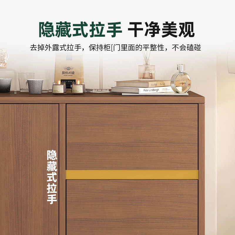 茶水柜客厅置物柜靠墙边柜家用茶柜置物架收纳小柜子X储物柜餐边