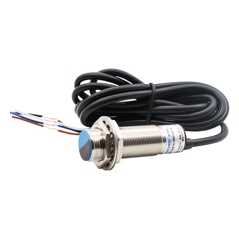 M18双向霍尔开关感应传感器CHE18-15N11-H710四线UNPN常开正反计