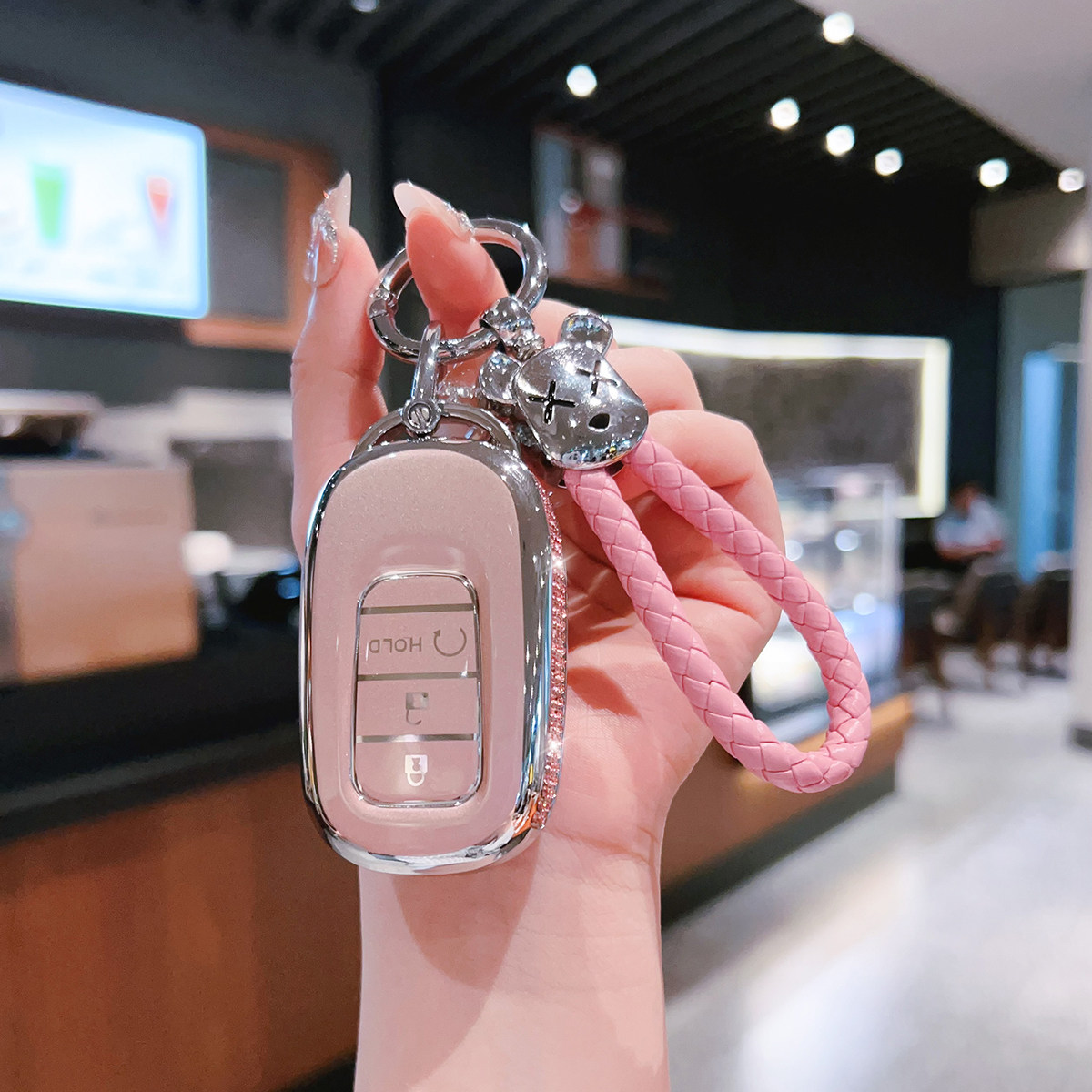 BT雅阁钥匙套高级壳扣